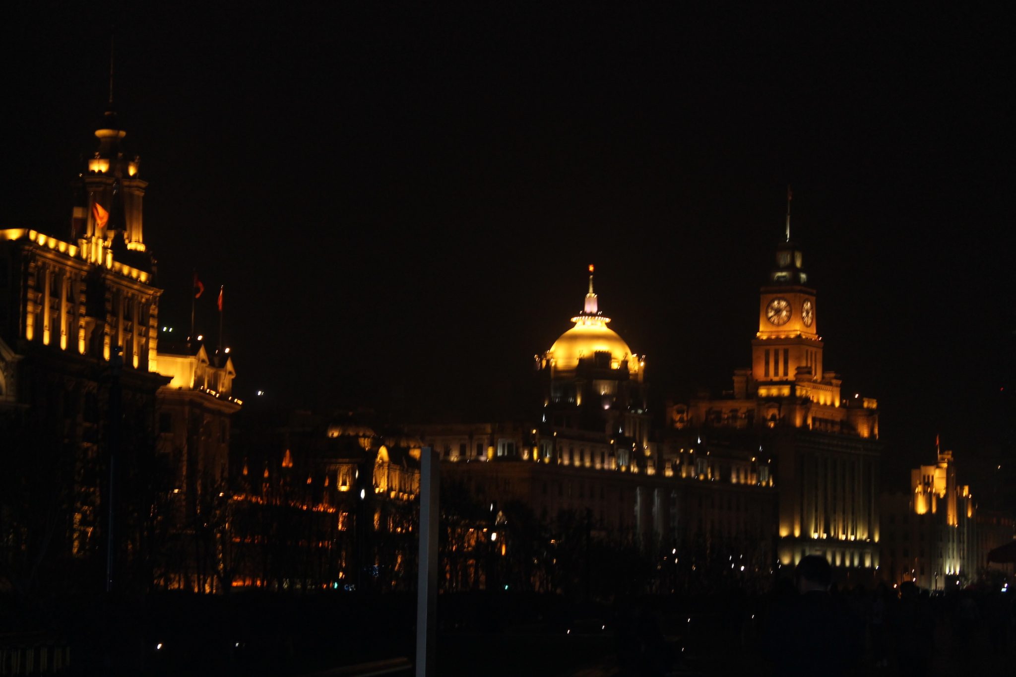 The Bund at night, Shanghai